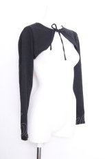 画像2: evelyn / カットボレロ  黒 S-26-08-27-004-LO-TO-AS-ZS (2)