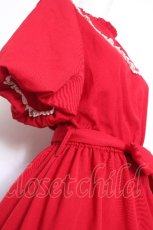 画像5: LEBECCA boutique / 果汁を飲み干すワンピース  赤 S-26-08-27-037-LO-OP-AS-ZS (5)