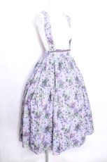画像2: Melody BasKet / Juicy Grapeサロペットスカート  パープル S-26-08-27-039-LO-SK-AS-ZS (2)
