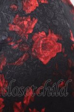 画像5: ATELIER BOZ / 薔薇柄クローディアミニスカート  赤 S-26-08-27-049-EL-SK-HR-ZS (5)