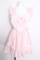 画像1: BABY,THE STARS SHINE BRIGHT / ハートエプロン  ピンク S-26-08-27-014-BA-TO-AS-ZS (1)