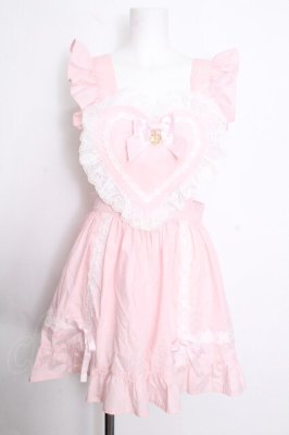 Preview of ハートエプロン  ピンク