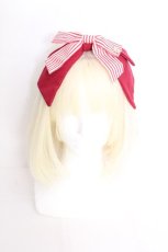 画像1: LOLITA / リボンクリップ  赤 S-26-08-27-003-LO-AC-AS-ZS (1)
