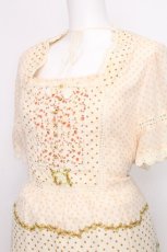 画像3: Franche Lippee / 鈴半袖ワンピース  オフ S-26-08-30-038-LO-OP-HR-ZS (3)