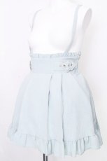 画像3: DearMyLove / 推し色サイドキラキラハートバックルサス付きスカート  サックス S-26-08-30-048-GO-SK-HR-ZS (3)