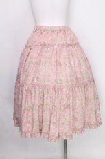 画像2: m petit by misako / AM*ジュイパニエスカート M ピンク S-26-08-30-051-LO-SK-AS-ZS (2)