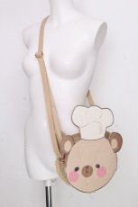画像1: CHIP CLIP / 五月アイ/クマショルダーバッグ  ベージュ S-26-08-30-017-LO-BG-HR-ZS (1)