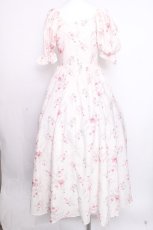 画像2: EtoileMiel / Misaローズパフスリーブワンピース M ピンク S-26-08-30-027-LO-OP-AS-ZS (2)