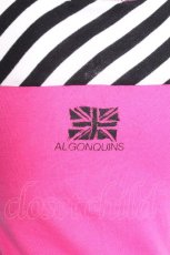 画像4: ALGONQUINS / ユニオンジャックTシャツ  ピンク S-26-08-31-030-AL-TS-HR-ZS (4)