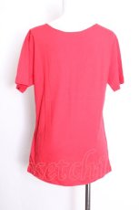 画像4: SEXY DYNAMITE LONDON / プリントTシャツ  赤 S-26-08-31-031-PU-TS-HR-ZS (4)