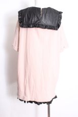画像3: Ank Rouge / 付け襟BIGTシャツ  ピンク S-26-08-31-034-CA-TS-AS-ZS (3)