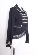 画像2: axes femme / ナポレオンカットジャケット  紺 S-26-08-31-039-AX-JA-AS-ZS (2)
