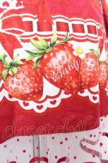 画像5: BABY,THE STARS SHINE BRIGHT / Love’s Strawberry Afternoon Tea柄 ワンピース  赤 S-26-08-31-047-BA-OP-HR-ZS (5)