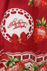 画像8: BABY,THE STARS SHINE BRIGHT / Love’s Strawberry Afternoon Tea柄 ワンピース  赤 S-26-08-31-047-BA-OP-HR-ZS (8)
