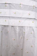 画像4: Jane Marple / Margaret embroidery empireドレス  白 S-26-08-31-049-JM-OP-AS-ZS (4)