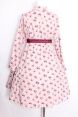 画像3: Jane Marple Dans Le Salon / The little flowersワンピース  ピンク S-26-08-31-051-JM-OP-AS-ZS (3)