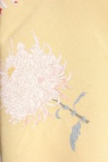 画像4: INGEBORG / 菊の花大判スカーフ  イエロー S-26-08-31-001-LO-ZA-HR-ZS (4)