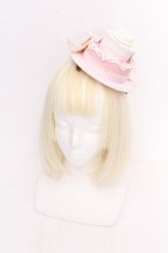 画像1: Hoshibako Works / シャンティクリーム・パティスリー デコレーションケーキハット  ピンク S-26-08-31-016-LO-AC-AS-ZS (1)