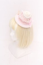 画像2: Hoshibako Works / シャンティクリーム・パティスリー デコレーションケーキハット  ピンク S-26-08-31-016-LO-AC-AS-ZS (2)