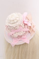画像3: Hoshibako Works / シャンティクリーム・パティスリー デコレーションケーキハット  ピンク S-26-08-31-016-LO-AC-AS-ZS (3)