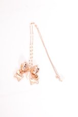 画像1: Chalmiere / リボンネックレス  ピンクゴールド S-26-08-31-022-AX-AC-HR-ZS (1)