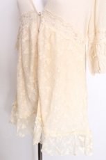 画像3: axes femme / レーシーカーディガン  キナリ S-26-09-01-034-AX-TO-HR-ZS (3)