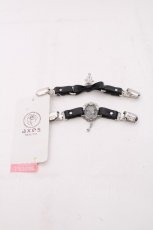 画像1: axes femme / 雪モチーフストールクリップ  黒 S-26-09-01-005-AX-AC-HR-ZS (1)