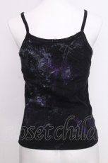 画像2: HIDEROCK Design / スカルプリントキャミソール  黒 S-26-09-01-053-PU-TS-HR-ZS (2)