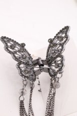 画像2: axes femme POETIQUE / ビジュー蝶ミニヘアークリップ  黒 S-26-09-01-009-AX-AC-HR-ZS (2)