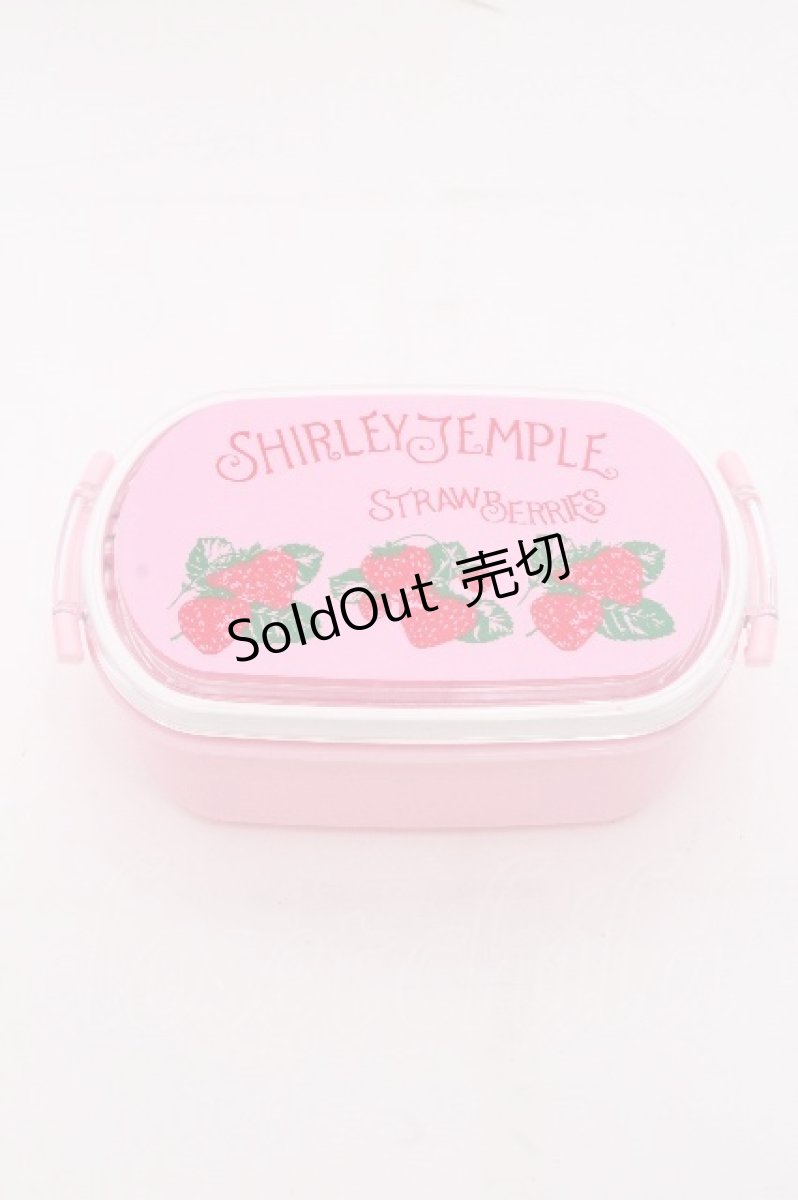 画像1: Shirley Temple / お弁当箱  ピンク S-26-09-01-011-ET-ZA-HR-ZS (1)