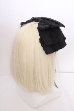 画像2: ALICE and the PIRATES / Dolly Ribbonヘッドドレス  黒 S-26-09-01-016-PA-AC-AS-ZS (2)