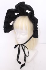 画像1: LOLITA / ヘッドドレス  黒 S-26-09-01-017-LO-ZA-AS-ZS (1)