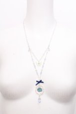 画像1: axes femme / ステンドリースネックレス  ブルー S-26-09-01-024-AX-AC-HR-ZS (1)