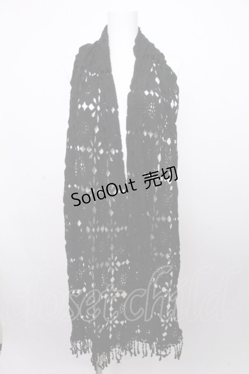 画像3: axes femme / レースストール  黒 S-26-09-01-029-AX-ZA-HR-ZS (3)