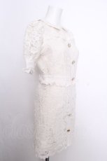 画像3: Swankiss / 総レースビジューワンピース  白 S-26-09-02-028-LO-OP-HR-ZS (3)