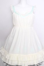 画像1: PUTUMAYO / トランプシフォンベビードール  オフ S-26-09-02-043-PT-OP-HR-ZS (1)