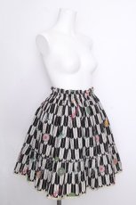 画像3: metamorphose / ハイカラ小町フリルミニスカート  黒 S-26-09-02-049-ME-SK-AS-ZS (3)