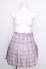 画像1: Secret Honey / チェックプリーツスカート  ピンク S-26-09-02-050-CA-SK-AS-ZS (1)