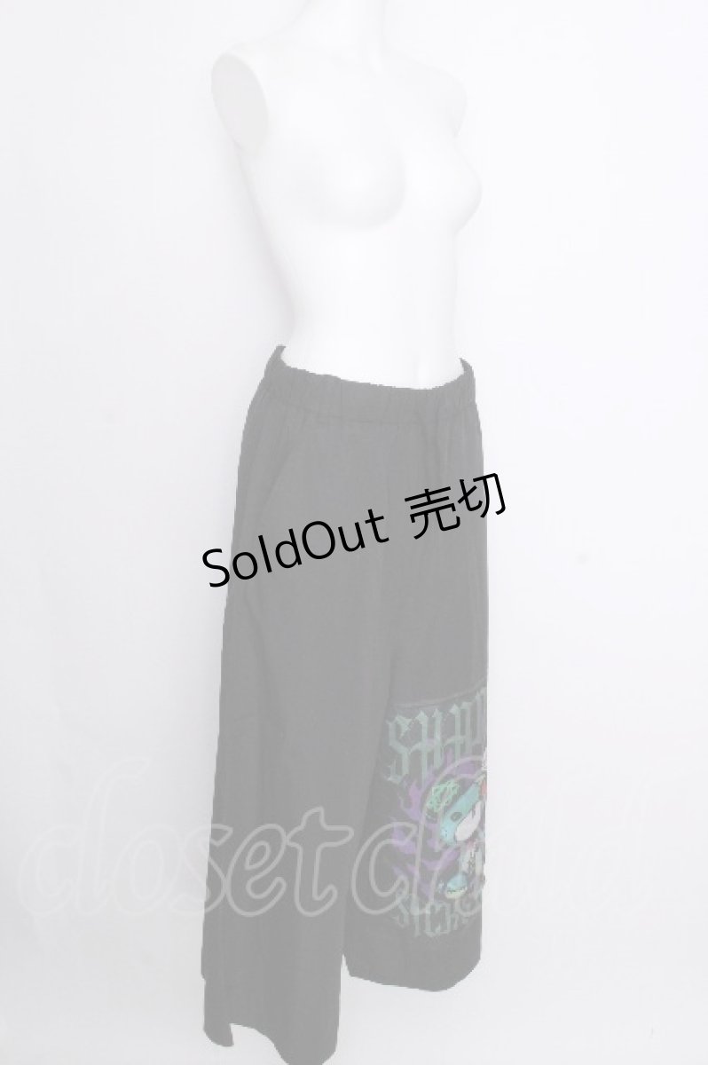 画像3: HYPER CORE / SHADOW SICKS BEARワイドパンツ  黒 S-26-09-02-058-PU-PA-HR-ZS (3)