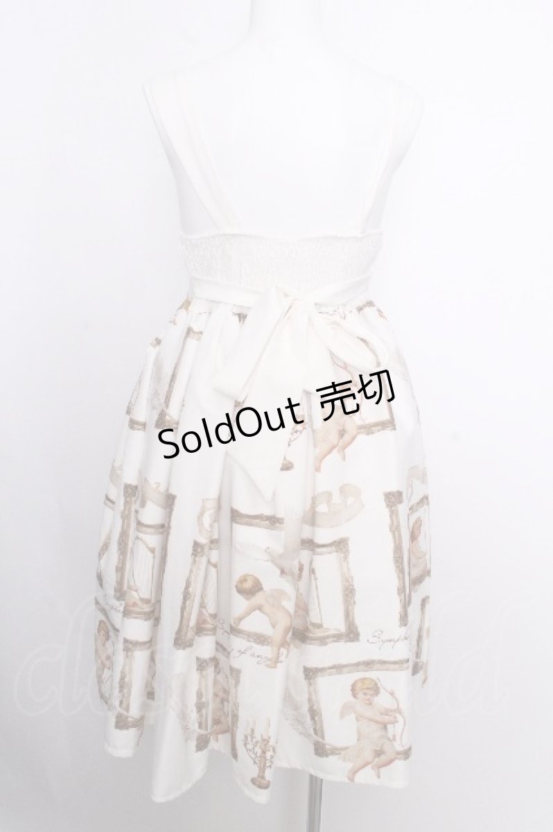 画像2: SLEEP DOLL / Symphony of angelワンピース  白 S-26-09-02-059-LO-OP-AS-ZS (2)