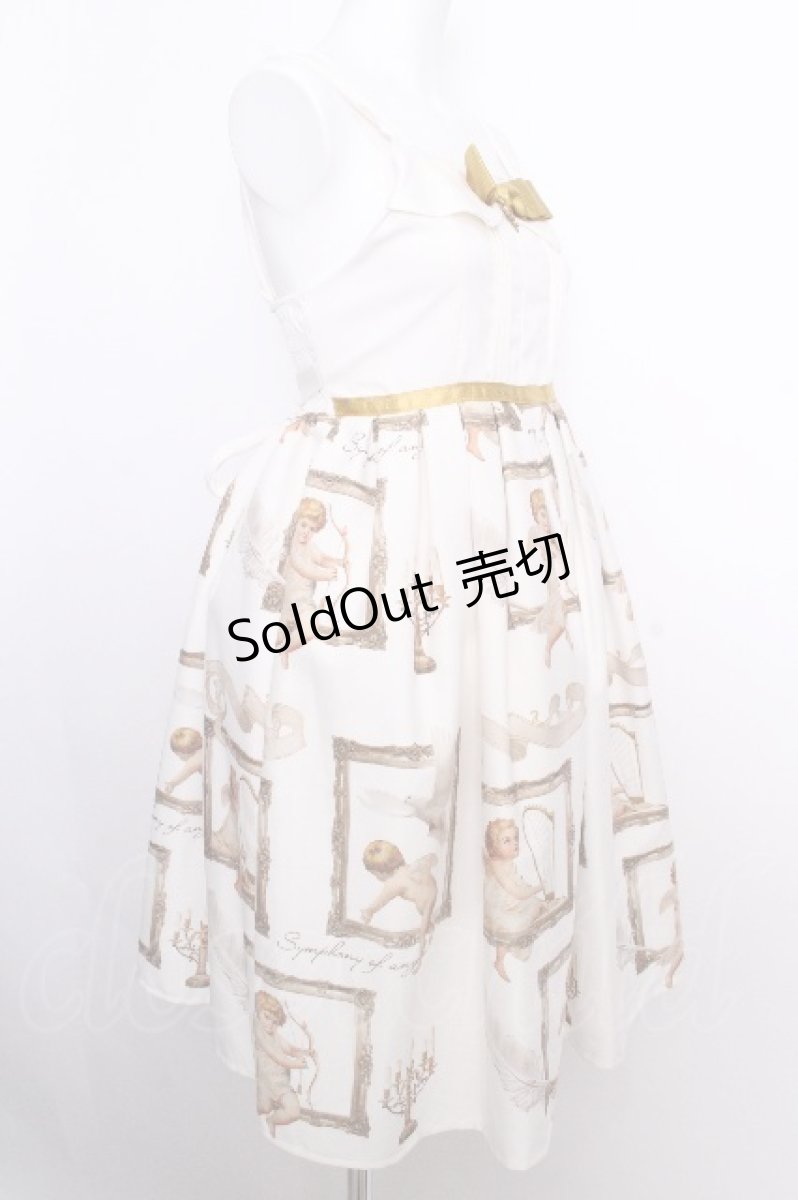 画像3: SLEEP DOLL / Symphony of angelワンピース  白 S-26-09-02-059-LO-OP-AS-ZS (3)
