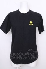 画像1: ALGONQUINS / ワンポイントプリントTシャツ  黒 S-26-09-02-010-AL-TO-HR-ZS (1)
