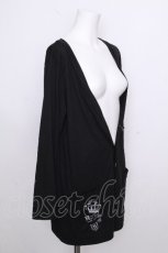 画像3: PUTUMAYO / 王冠刺 カーディガン  黒 S-26-09-02-017-PT-TS-HR-ZS (3)