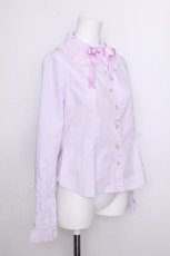 画像3: Angelic Pretty / お袖シャーリングブラウス  ラベンダー S-26-09-02-002-AP-BL-HR-ZS (3)