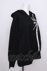 画像3: PUTUMAYO / 王冠刺繍ユニオンパーカー  黒 S-26-09-02-020-PT-TO-HR-ZS (3)