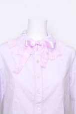画像4: Angelic Pretty / お袖シャーリングブラウス  ラベンダー S-26-09-02-002-AP-BL-HR-ZS (4)