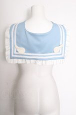 画像3: ACDC RAG / 天使の通学つけ襟  サックス S-26-09-04-030-PU-ZA-HR-ZS (3)
