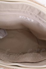 画像5: axes femme / レースフリルかごトート  ベージュ S-26-09-04-033-AX-BG-HR-ZS (5)