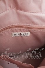 画像5: axes femme / 撥水ナイロン連リボントート  ピンク S-26-09-04-035-AX-BG-HR-ZS (5)