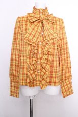 画像1: CATCOCOON（海外ロリータブランド） / A Doll's House ブラウス(長袖)  イエロー S-26-09-04-036-LO-BL-AS-ZS (1)